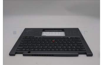 Lenovo 5M11P68929 C-Cover with keyboard, US English Euro, Grey, Backlight, US