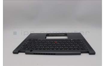 Lenovo 5M11P69038 C-Cover with keyboard, Arabic, Grey, Backlight, WWAN, US