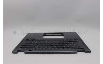 Lenovo 5M11P69104 C-Cover with keyboard, Italian, Grey, Backlight, WWAN, UK
