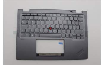 Lenovo 5M11P69131 C-Cover with keyboard, Portuguese, Grey, Backlight, WWAN, UK