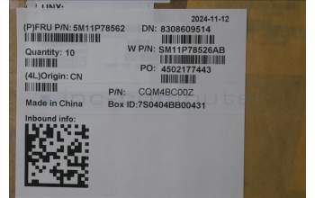 Lenovo 5M11P78562 Keyboard External,Bulgarian,Backlight,w/Fingerprint Reader,w/Pen Holder,AI Copilot+CS24 Hot Key