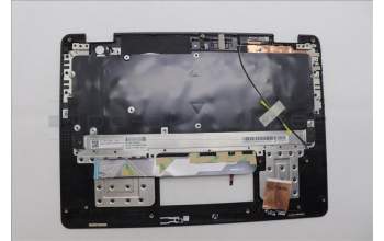 Lenovo 5M11P87851 C-Cover with keyboard, US English Euro, Black, Backlight, WLAN, US