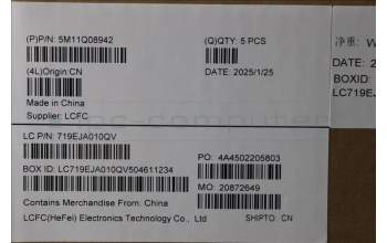 Lenovo 5M11Q08942 MECH_ASM FRU KB CCV UKE SRX UK BK,T