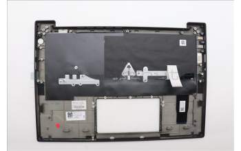 Lenovo 5M11Q25549 C-Cover with keyboard, Czech Slovakian, Black, WLAN, UK