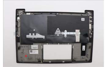 Lenovo 5M11Q25560 C-Cover with keyboard, Icelandic, Black, WLAN, UK