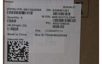 Lenovo 5M11Q25568 C-Cover with keyboard, Portuguese, Black, WLAN, UK