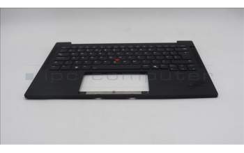 Lenovo 5M11Q25576 C-Cover with keyboard, UK English, Black, WLAN, UK
