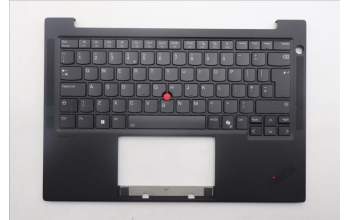 Lenovo 5M11Q25611 C-Cover with keyboard, UK English, Black, WLAN, UK