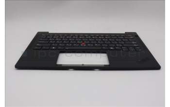 Lenovo 5M11Q25684 C-Cover with keyboard, Arabic, Black, WWAN, US
