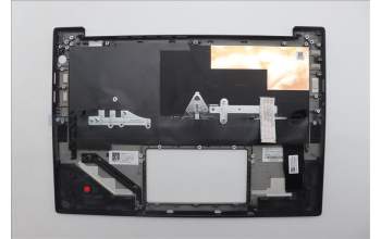 Lenovo 5M11Q25711 C-Cover with keyboard, Spanish, Black, WWAN, UK