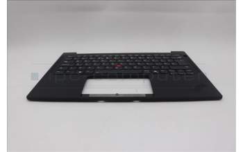 Lenovo 5M11Q25751 C-Cover with keyboard, UK English, Black, WWAN, UK