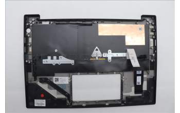 Lenovo 5M11Q25768 C-Cover with keyboard, Israel(Hebrew), Black, WWAN, US