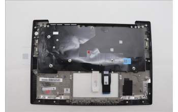 Lenovo 5M11Q54107 C-Cover with keyboard, Greek, Black, Backlight, WWAN, US