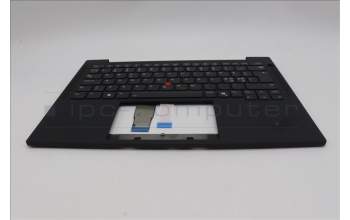 Lenovo 5M11Q54181 C-Cover with keyboard, Nordic, Black, Backlight, WWAN, UK