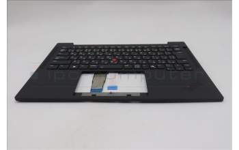 Lenovo 5M11Q54625 C-Cover with keyboard, Japanese, Black, Backlight, JP