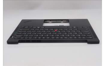 Lenovo 5M11Q54843 C-Cover with keyboard, English, Black, Backlight, US