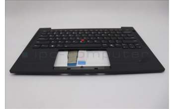 Lenovo 5M11Q54860 C-Cover with keyboard, US English Euro, Black, Backlight, US