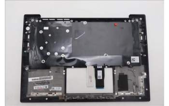 Lenovo 5M11Q54893 C-Cover with keyboard, Greek, Black, Backlight, US