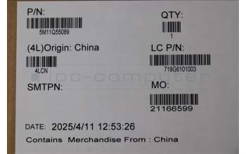 Lenovo 5M11Q55089 MECH_ASM FRU 2.8K_OLED_MT Laobao+SDC FCC