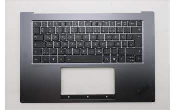 Lenovo 5M11Q55127 C-Cover with keyboard, German, FingerPrint Reader, UK