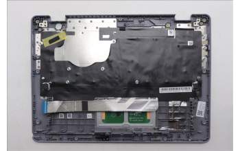 Lenovo 5M11Q55247 C-Cover with keyboard, Nordic, Luna Grey, Non-Backlight, No World Face Camera, UK