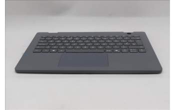 Lenovo 5M11Q55264 C-Cover with keyboard, UK English, Luna Grey, Non-Backlight, No World Face Camera, UK