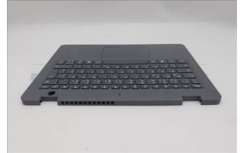 Lenovo 5M11Q55284 C-Cover with keyboard, German, Luna Grey, Non-Backlight, World Face Camera, UK