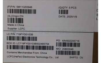 Lenovo 5M11Q55946 C-Cover with keyboard,Japanese,Deep Black,FingerPrint Reader,WLAN