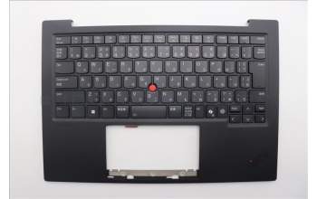 Lenovo 5M11Q55946 C-Cover with keyboard, Japanese, Deep Black, FingerPrint Reader, WLAN, JP