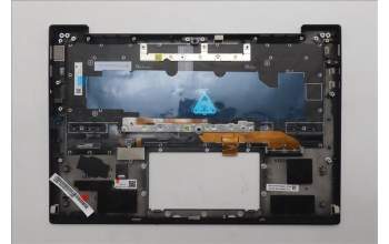 Lenovo 5M11Q55966 C-Cover with keyboard, Belgian, Deep Black, FingerPrint Reader, WLAN, UK