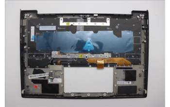 Lenovo 5M11Q55971 C-Cover with keyboard, Danish, Deep Black, FingerPrint Reader, WLAN, UK