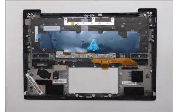 Lenovo 5M11Q55990 C-Cover with keyboard, Russian, Deep Black, FingerPrint Reader, WLAN, US