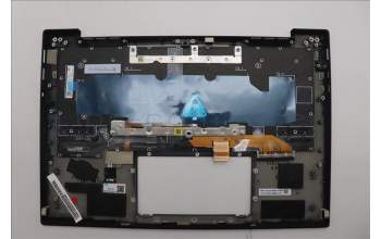 Lenovo 5M11Q55992 C-Cover with keyboard, Spanish, Deep Black, FingerPrint Reader, WLAN, UK