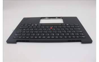 Lenovo 5M11Q55992 C-Cover with keyboard, Spanish, Deep Black, FingerPrint Reader, WLAN, UK