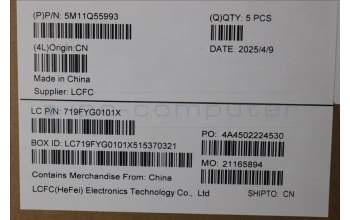 Lenovo 5M11Q55993 C-Cover with keyboard, Swedish/Finnish, Deep Black, FingerPrint Reader, WLAN, UK