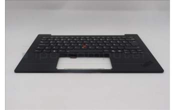 Lenovo 5M11Q55997 C-Cover with keyboard, Turkish, Deep Black, FingerPrint Reader, WLAN, UK