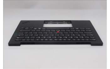 Lenovo 5M11Q56063 C-Cover with keyboard, Portuguese, Deep Black, FingerPrint Reader, WWAN, UK