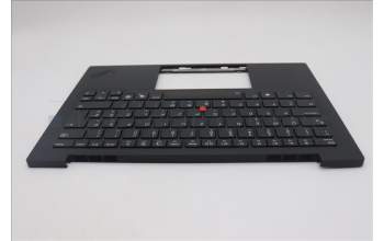 Lenovo 5M11Q56065 C-Cover with keyboard, Slovenian, Deep Black, FingerPrint Reader, WWAN, UK