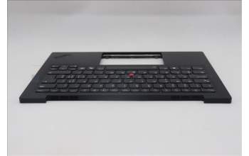 Lenovo 5M11Q56068 C-Cover with keyboard, Switzerland, Deep Black, FingerPrint Reader, WWAN, UK