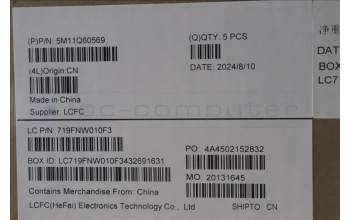 Lenovo 5M11Q60569 C-Cover with keyboard, Arabic, Black, Backlight, US