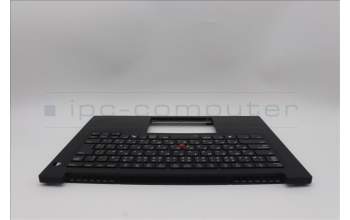 Lenovo 5M11Q60639 C-Cover with keyboard, Japanese, Black, Backlight, JP