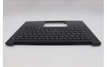 Lenovo 5M11Q60705 C-Cover with keyboard, Ukraine, Black, Backlight, US
