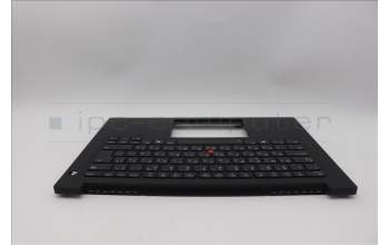 Lenovo 5M11Q60736 C-Cover with keyboard, Bulgarian, Black, Backlight, UK