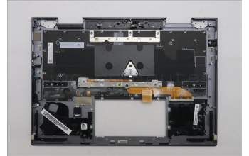 Lenovo 5M11R38946 C-Cover with keyboard, Hebrew, Luna Grey, FingerPrint Reader, WLAN, US