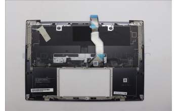 Lenovo 5M11R87928 C-Cover with keyboard, Belgian, Black/Grey, FingerPrint Reader, WLAN, UK