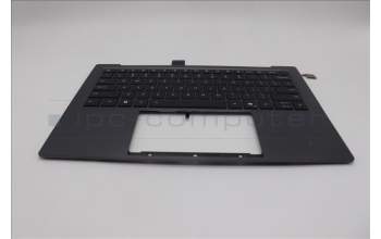 Lenovo 5M11R87933 C-Cover with keyboard, US English, Black/Grey, FingerPrint Reader, WLAN, US