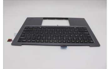 Lenovo 5M11R87933 C-Cover with keyboard, US English, Black/Grey, FingerPrint Reader, WLAN, US