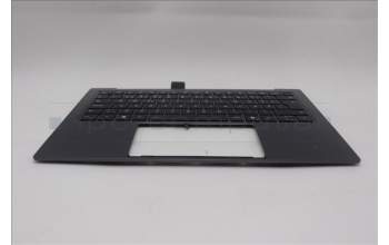 Lenovo 5M11R87954 C-Cover with keyboard, Swedish/Finnish, Black/Grey, FingerPrint Reader, WLAN, UK
