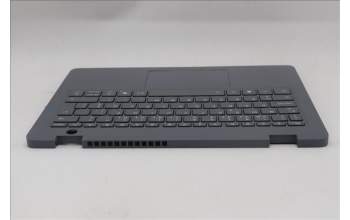 Lenovo 5M11R91319 C-Cover with keyboard, Portuguese, Luna Grey, Backlight, No World Face Camera, UK