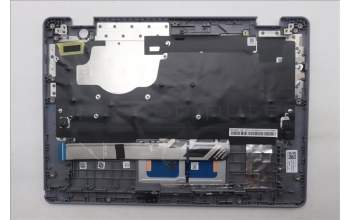 Lenovo 5M11R91334 C-Cover with keyboard, UK English, Luna Grey, Backlight, No World Face Camera, UK